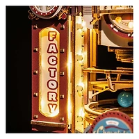 3D Wooden Puzzle Chocolate Factory Marble Run Display
