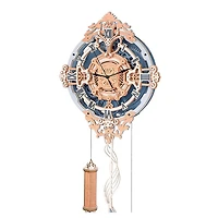 3D Wooden Puzzle Romantic Notes Wall Clock