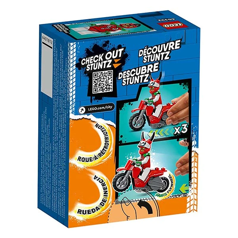 City Reckless Scorpion Stunt Bike 15PCS