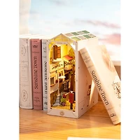 3D Wooden Puzzle Book Nook Magic Time with Display