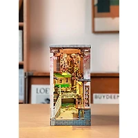 3D Wooden Puzzle Book Nook Magic Time with Display