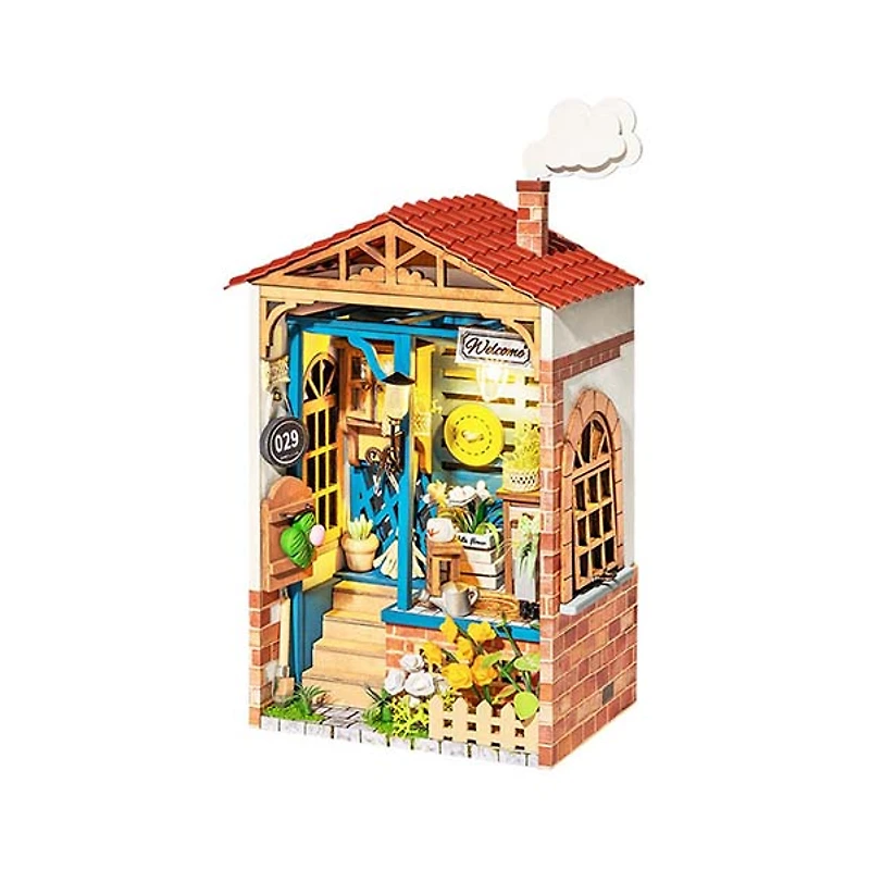 3D Wooden Puzzle House Kit 6 Sets Display