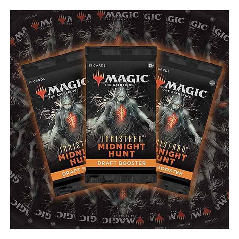 Magic The Gathering TCG: Innistrad Midnight Hunt Draft Booster Pack