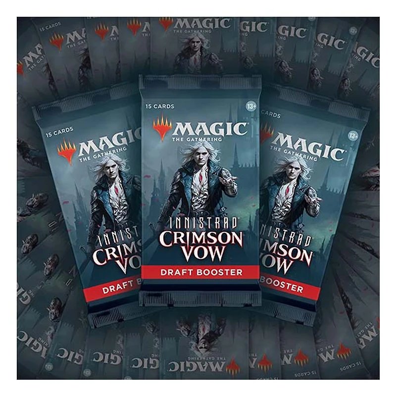 Magic The Gathering Innistrad: Crimson Vow Draft Booster (Single Pack)
