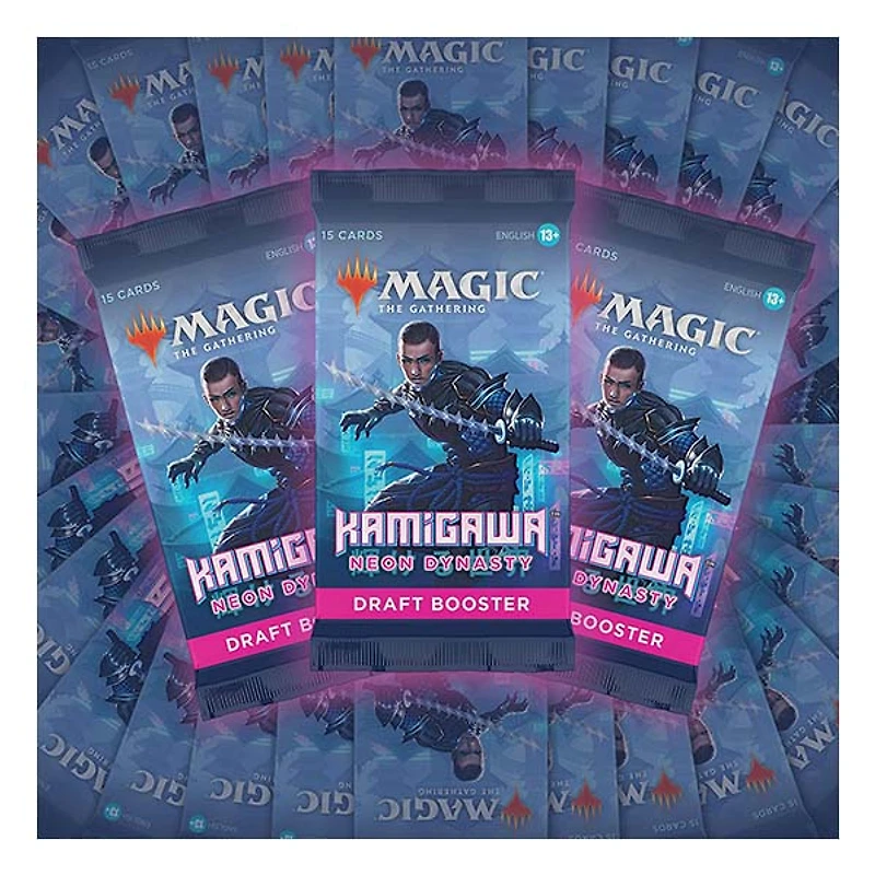 Magic The Gathering TCG: Kamigawa Neon Dynasty Draft Booster Pack