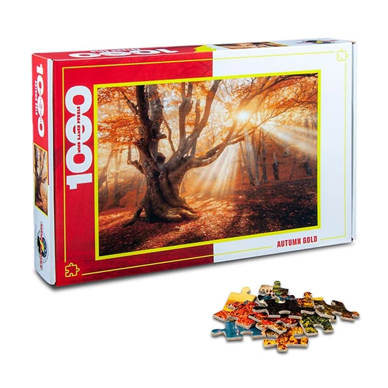 Autumn Gold 1000 Pieces Jigsaw Puzzle