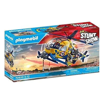 Air Stunt Show Helicopter With Film Crew 36PC
