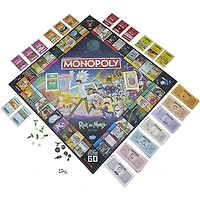 Hasbro Monopoly Rick and Morty Edition Board Game