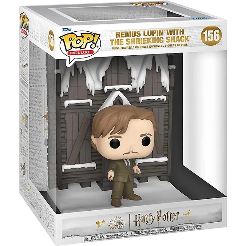 Funko Pop! Deluxe Harry Potter Hogsmeade – Remus Lupin with The Shrieking Shack