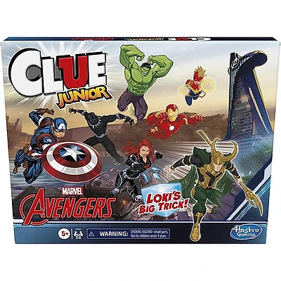 Hasbro Clue Junior Marvel Avengers Edition Board Game