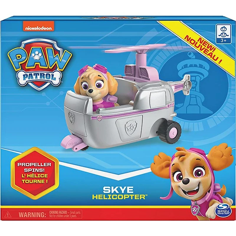 Paw Patrol Skye’s Helicopter Vehicle with Collectible Figure