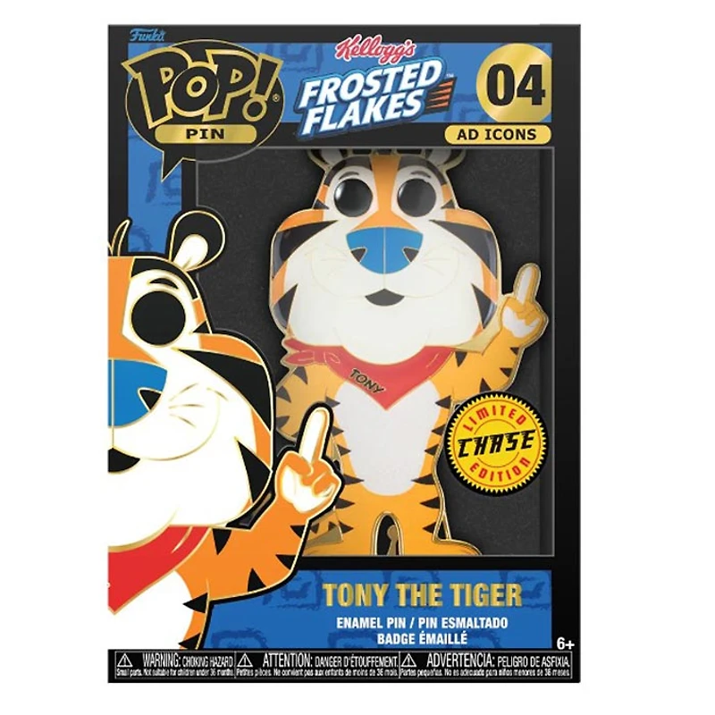 Funko Pop! Sized Pin Frosted Flakes Tony The Tiger