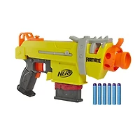Nerf Fortnite SMG-L Motorized Dart Blaster Includes 3 Targets, 6-Dart Clip & 6 Official Darts