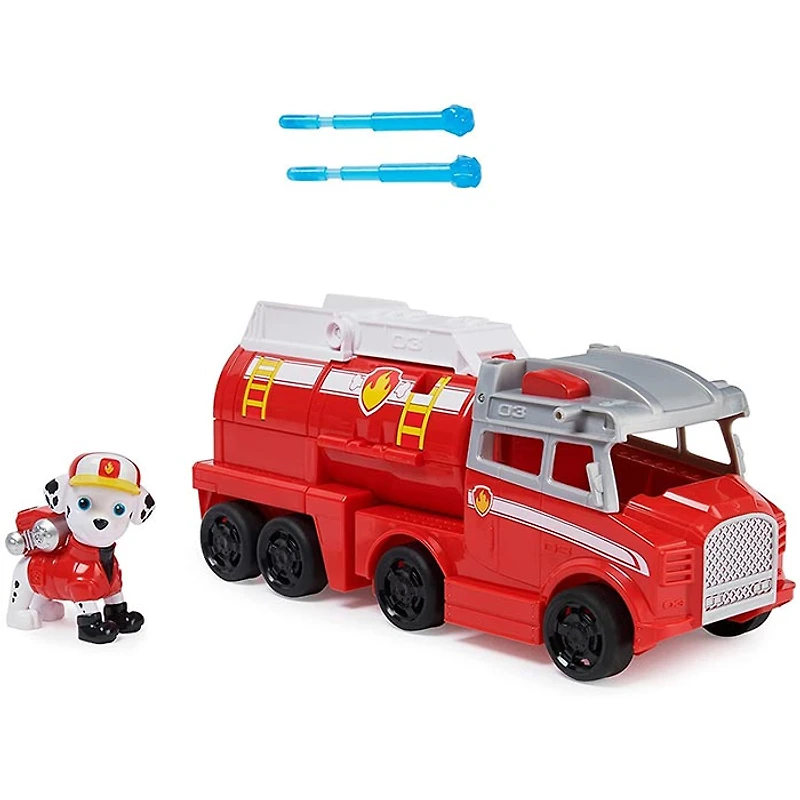 PAW Patrol, Big Truck Pup s Marshall Transforming Toy Trucks with Collectible Action Figure