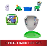 Paw Patrol, Big Truck Pups Rocky Action Figure with Clip-on Rescue Drone