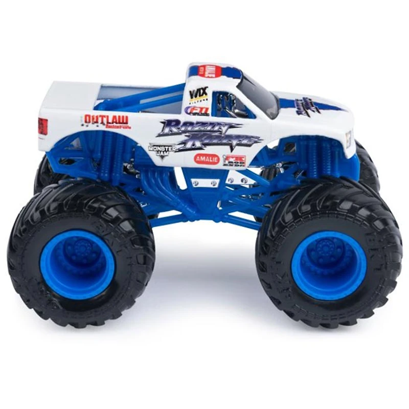 Monster Jam Grave Digger VS Razin Kane Die Cast Monster Trucks