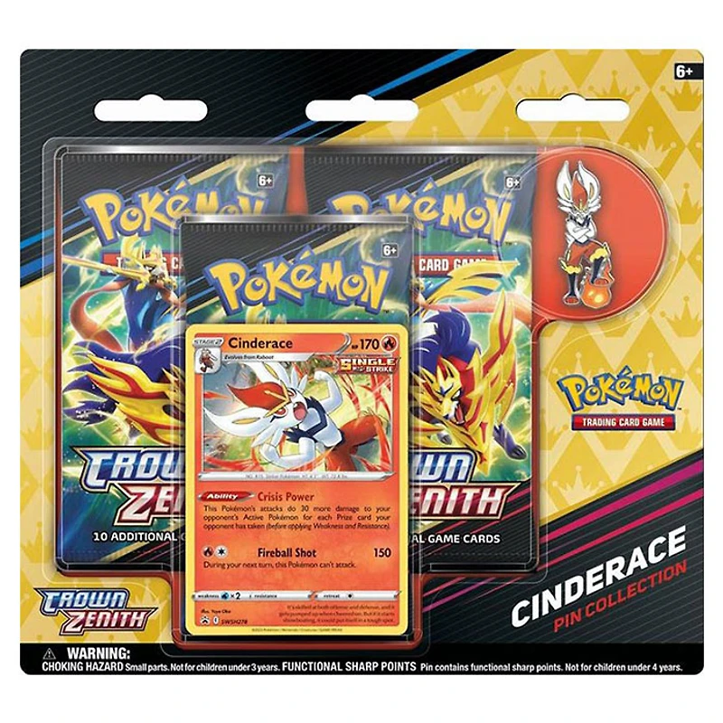 Pokemon Trading Card Game: Crown Zenith Pin Collection
