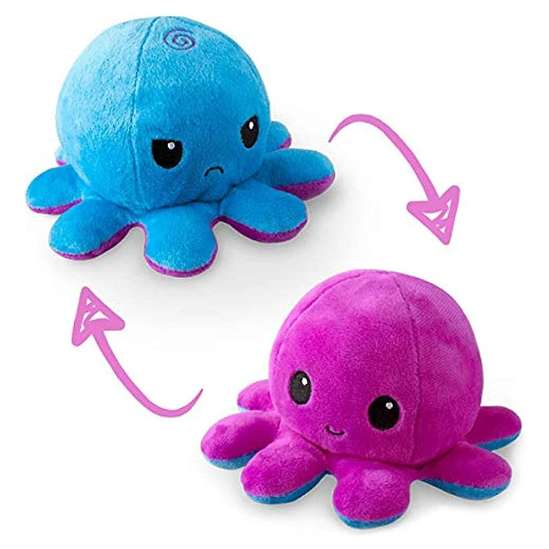 PLUSH REVERSIBLE OCTOPUS ASST (Random Pick)
