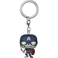 Funko Pop! Keychain What If? Zombie Captain America S2