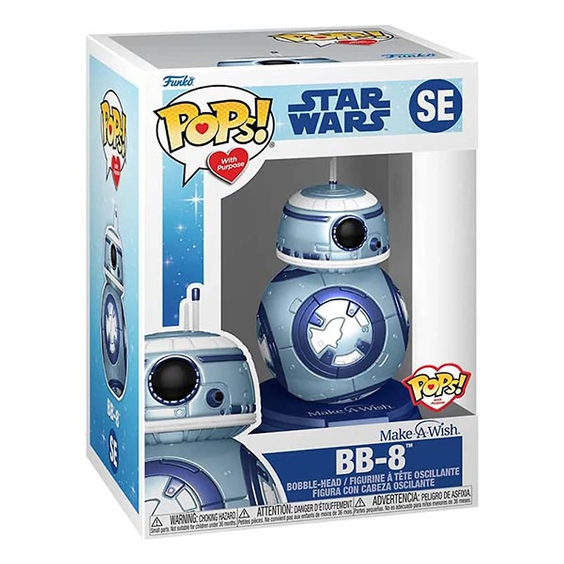 Funko Pop! Star Wars Make A wish Bb-8 (Metallic)