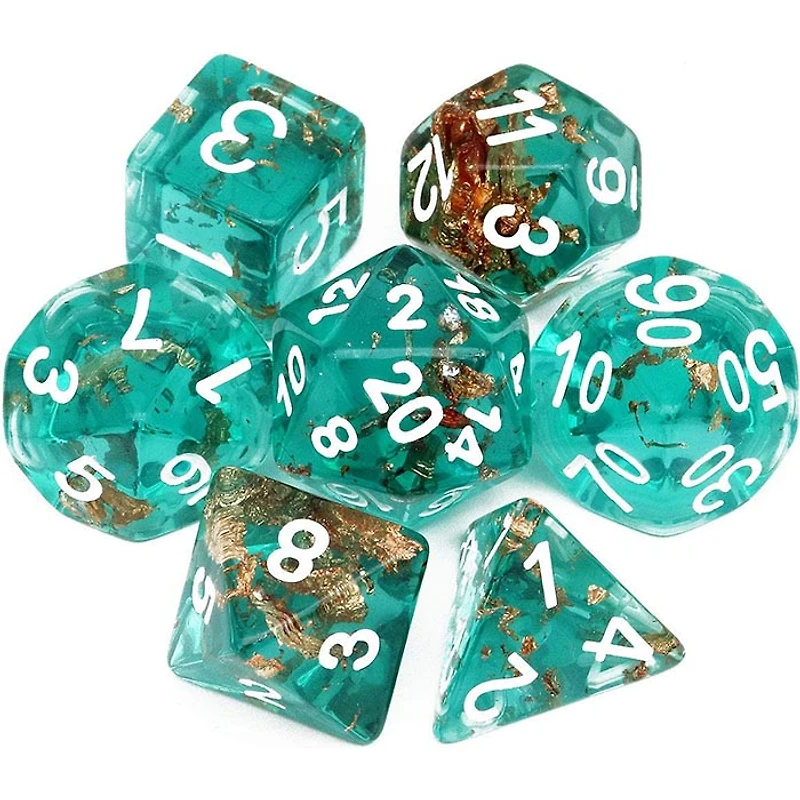 Tradeopia Dice Set For Dungeons And Dragons Role playing Games Assorted Colors (Random Pick)
