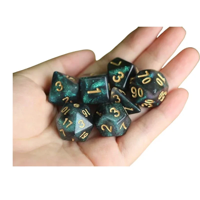 Tradeopia Dice Set For Dungeons And Dragons Role playing Games Assorted Colors (Random Pick)