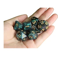 Tradeopia Dice Set For Dungeons And Dragons Role playing Games Assorted Colors (Random Pick)