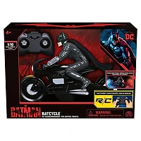 Dc Comics, The Batman Batcycle Rc With Batman Rider Action Figure