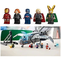 LEGO Marvel The Avengers Quinjet,Spaceship – Iron Man,Black Widow,Loki,Captain America