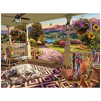 Ravensburger Cozy Front Porch 750 Pieces Puzzle
