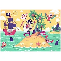 Ravensburger Puzzle and Play: Pirate Adventure, 2 x 24 PC Puzzle