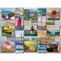 Ravensburger Coastal Collage 1500 Pieces Jigsaw Puzzle