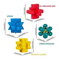 3D Luban Puzzle Assorted (Random Pick)