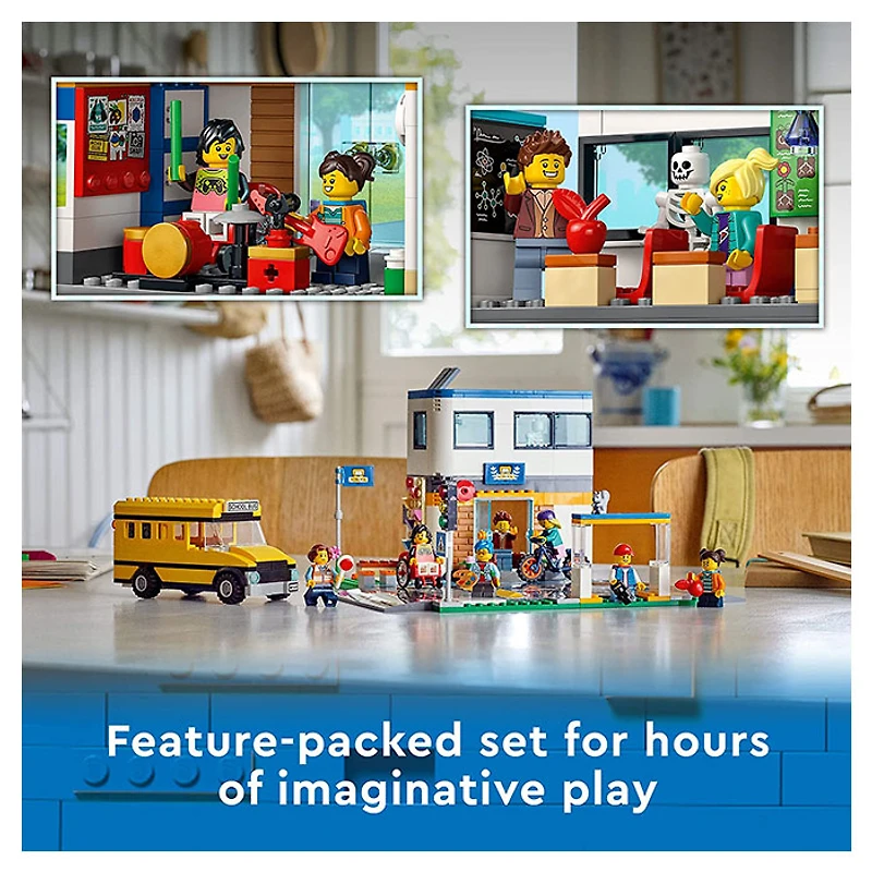 LEGO City School Day Building Kit