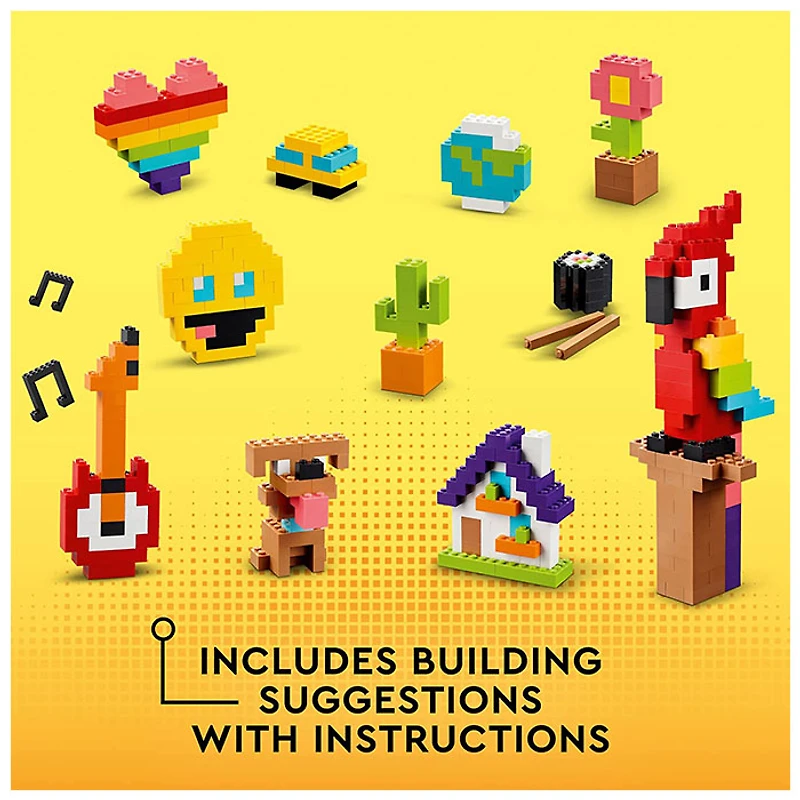 LEGO Classic Lots of Bricks Construction Toy Set