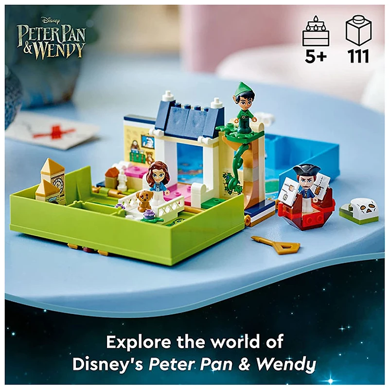 LEGO Disney Peter Pan & Wendy’s Storybook Adventure 111 Pieces