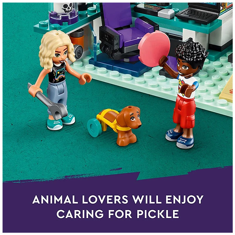 LEGO Friends Nova s Room, Gaming Themed Bedroom Playset