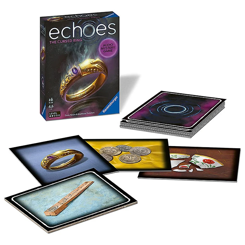 Ravensburger Echoes The Cursed Ring Audio Murder Mystery Game