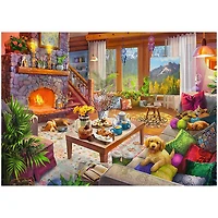 Ravensburger Cozy Cabin 1000 Piece Jigsaw Puzzle