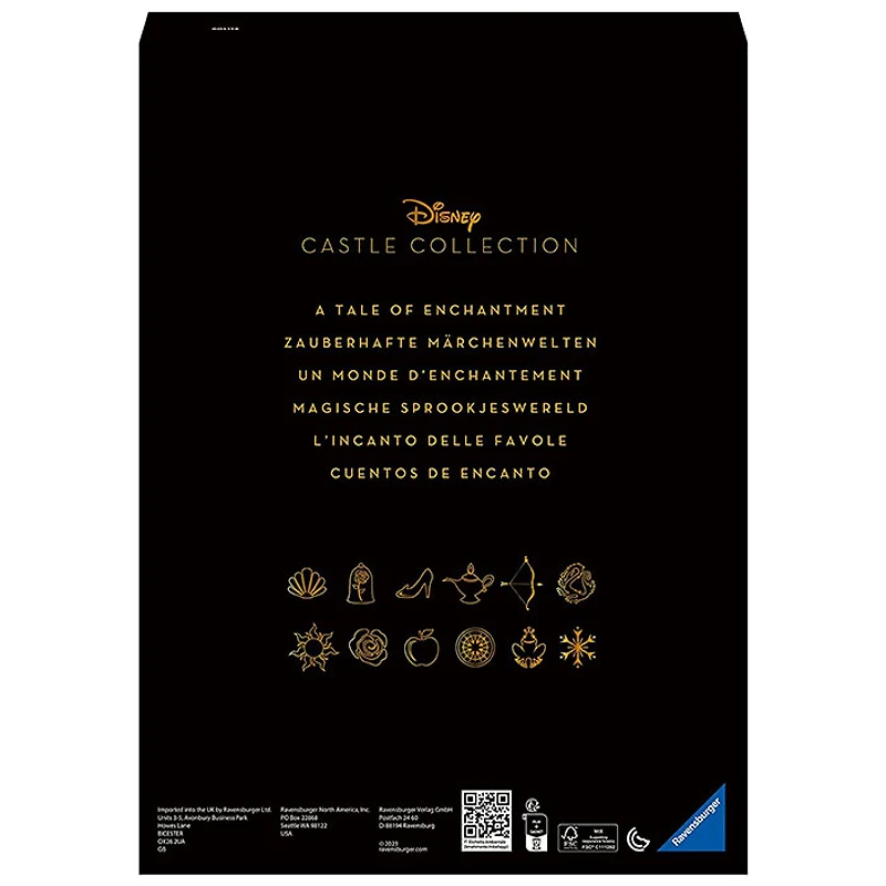 Ravensburger Disney Castle Collection – Disney Castles: Aurora 1000 Piece Jigsaw Puzzle