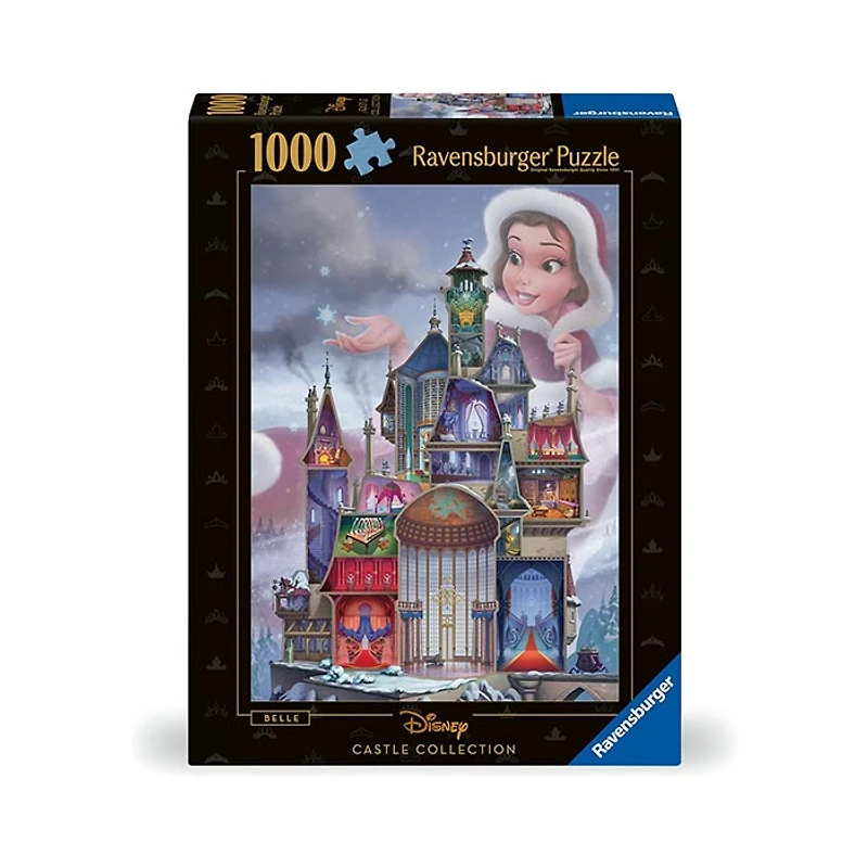 Ravensburger Disney Castle Collection – Disney Castles: Belle 1000 Piece Jigsaw Puzzle