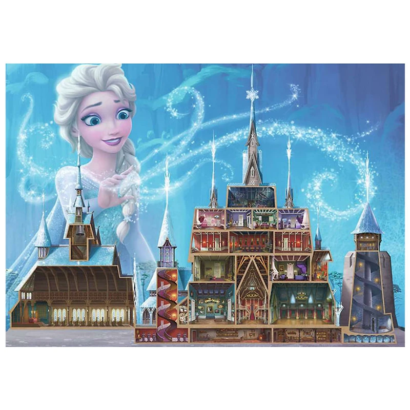 Ravensburger Disney Castle Collection – Disney Castles: Elsa 1000 Piece Jigsaw Puzzle