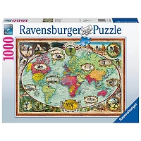 Ravensburger Bicycle Ride Around The World 1000 Piece Jigsaw Puzzle