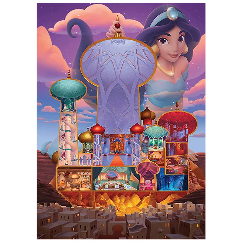 Ravensburger Disney Castle Collection – Disney Castles: Jasmine 1000 Piece Jigsaw Puzzle