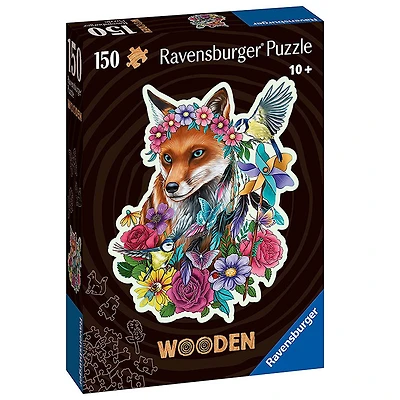 Ravensburger Colorful Fox 150 Pieces Wooden Jigsaw Puzzle