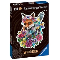 Ravensburger Colorful Fox 150 Pieces Wooden Jigsaw Puzzle