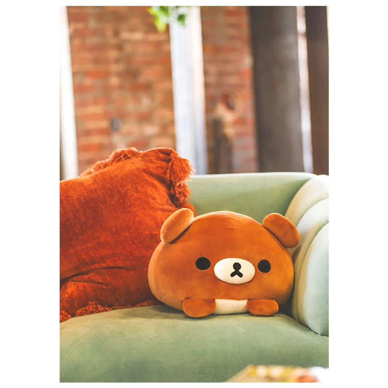 Rilakkuma San-X Original Mochi Cushion 14 Inch Plush (Chairoikoguma (Kogumachan))