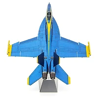 Metal Earth Premium Series Blue Angels FA-18 Super Hornet 3D Metal Model Kit Fascinations
