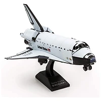 Fascinations Metal Earth Space Shuttle Discovery Color Version 3D Metal Model Kit