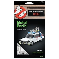 Metal Earth Fascinations Premium Series Ecto-1 Ghostbusters 3D Metal Model Kit